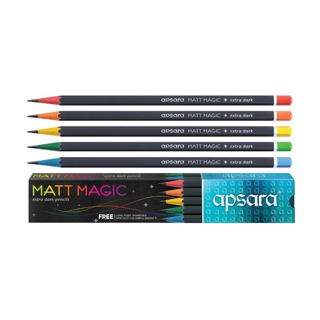 Apsara Matt Magic Pencil Packet
